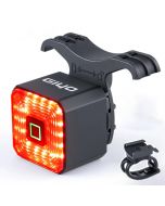 GIYO Dual Bracket Smart Bicycle Light Rear Taillight Bike Accessories  Stop Signal Brake Lamp LED Safety Lantern