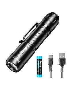 WUBEN C3 LED Flashlight USB C Rechargeable Torch 1200 Lumens IP68 Waterproof Lantern Light with 2600 mAH 18650 Battery