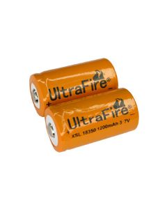 Ultrafire XSL 18350 1200mAh 3.7V  Li-ion Battery( one pair)