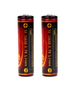 Trustfire 3.7V 3000mAh 18650 Protected Li-ion Battery(one pair)