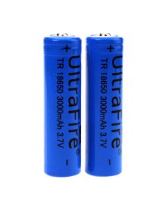 1-Pair Ultrafire TR 18650 3000mAh 3.7V Rechargeable Li-ion Battery 
