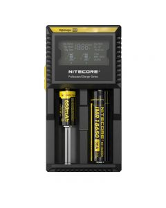 Nitecore D2 Digi LCD Microcomputer Controlled Intelligent Charger Fits almost all rechargeable (Li-ion, Ni-MH and Ni-Cd) batteries 