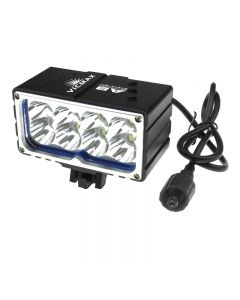 Vicmax 8*L2 LED 10000 Lumen 3 Modes LED Bicycle Light Bike headlight set with 6*18650 waterproof battery pack 