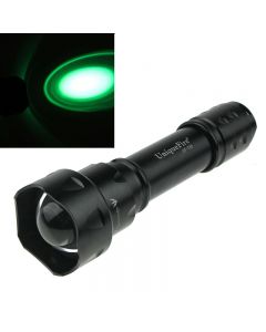 Green Light UniqueFire UF-T20 Adjustable Q5 LED 1 Mode Zoomable LED Flashlight