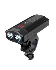 WOSAWE bicycle light strong light double head USB built-in battery mobile power type car light
