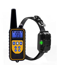 800m dog training device, anti-barking device, automatic manual two-in-one electric shock collar