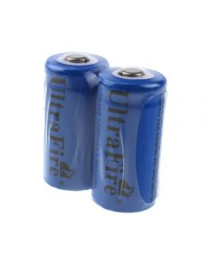 UltraFire ST 16340 1200mAh 3.6V Rechargeable Li-ion Battery(2-Pack) 